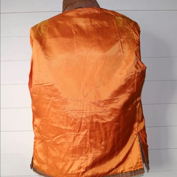 TRUE VTG GOLD! JC Penney Men's L Brown Corduroy Jacket - Picture 5 of 9